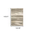 10' X 13' Blue and Gray Abstract Power Loom Area Rug